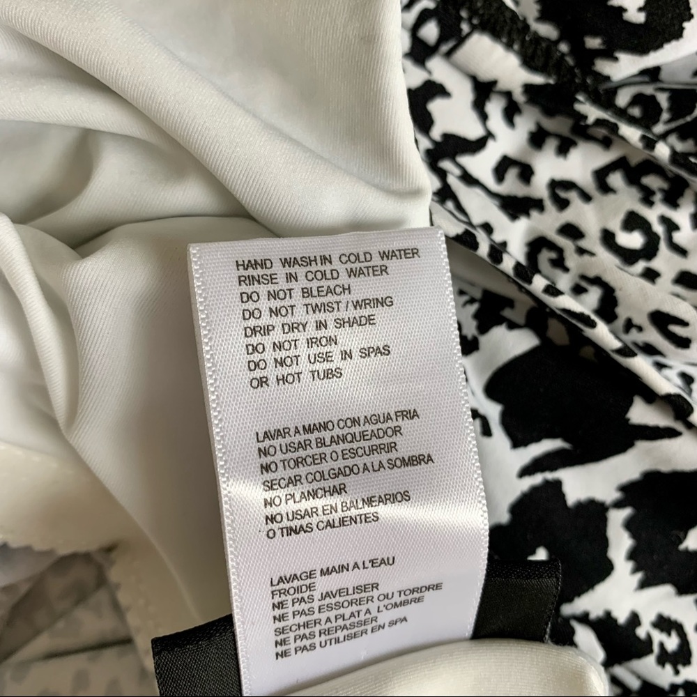 NWOT DKNY Swim Coverup Animal print Sz M - Picture 8 of 8